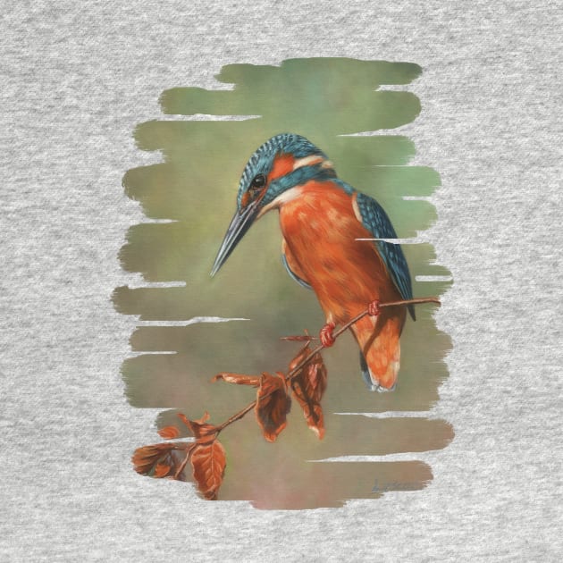 Kingfisher by davidstribblingwildlifeart